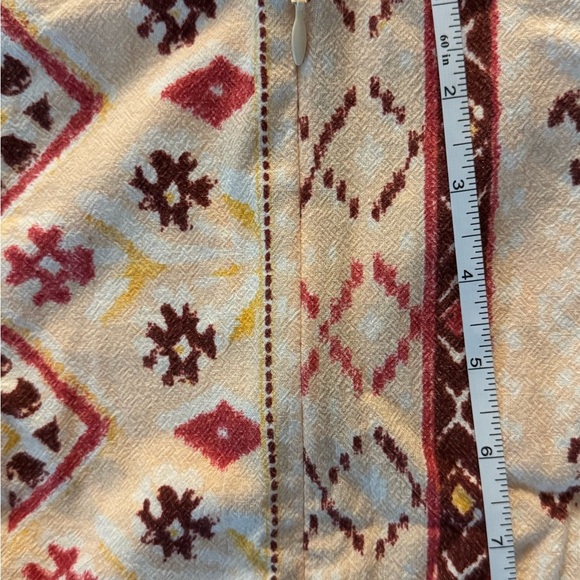 FREE PEOPLE NWT AZTEC CLEO WRAP SKIRT SIZE 12 - Picture 7 of 7